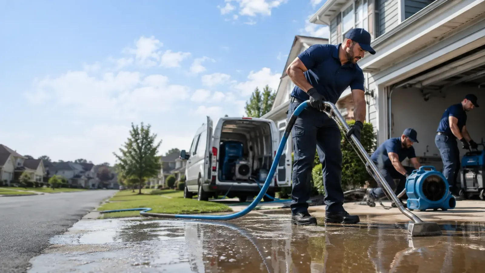 Flood Damage Restoration in Lacota, MI